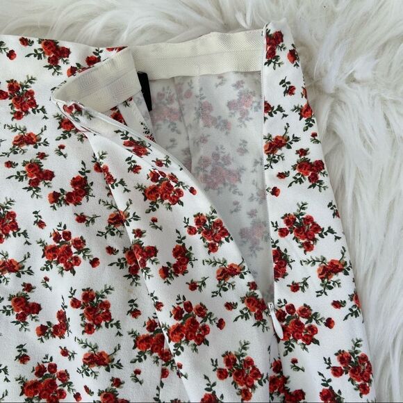 Danielle Bernstein Floral Slip Midi Skirt Size XS - Picture 4 of 6